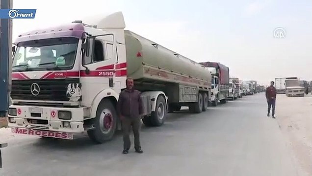 شاحنات القاطرجى تواصل نقل النفط من مناطق ميليشيا قسد إلى مناطق نظام أسد