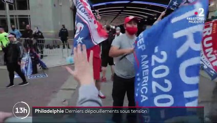 Élection présidentielle américaine : tensions entre les deux camps en Pennsylvanie