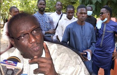 Les étudiants sortant en Master 2 sans bourse de l'UCAD tirent sur Cheikh Oumar Anne et compagnie