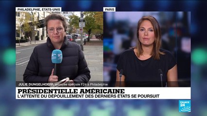 Présidentielle américaine : Biden passe en tête en Pennsylvanie avec un peu plus de 5 000 voix