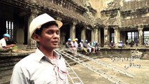 رجال نينجا كمبوديون يحمون رمز البلاد من زحف الأدغال