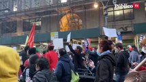 Manifestaciones en contra de la estrategia de Trump