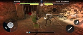 Knights Fight 2 Android Gameplay Enemy Intimidating Armor