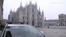 Lockdown a Milano, il video della città che si risveglia nel silenzio