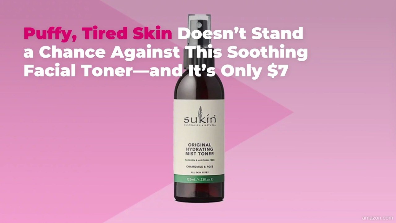 Puffy, Tired Skin Doesn’t Stand a Chance Against This Soothing Facial Toner—and It’s Only