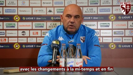 Metz - Dijon, la conférence d'avant-match