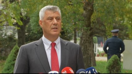 Kosovo president resigns to face war crimes charges