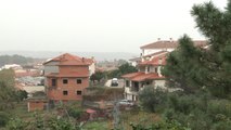 Fuerte viento en el norte de Cáceres