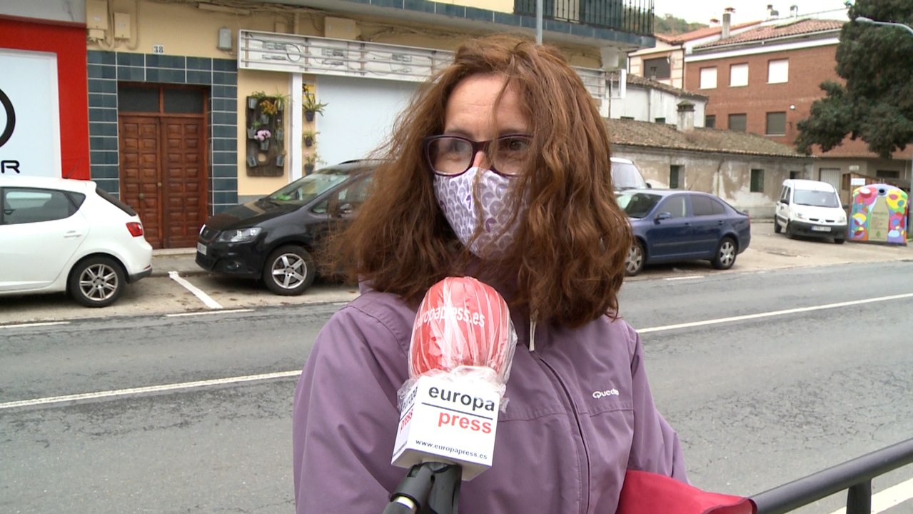 Vecinos del norte de Cáceres sobre el temporal