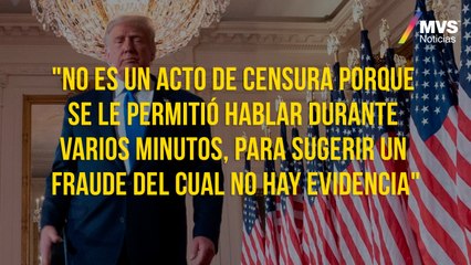 Donald Trump incita a la violencia en EEUU