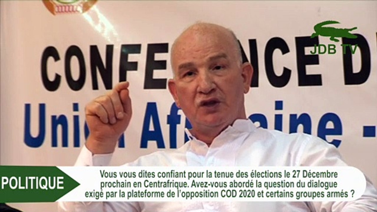 GILBERTO DA PIEDADE: Nous voulons que les élections se tiennent dans de bonnes conditions
