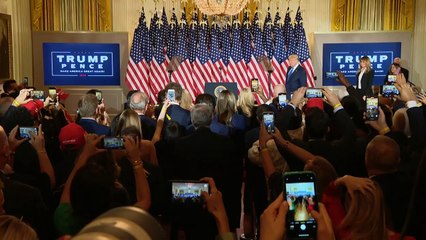 Campanha de Trump: 'Eleição não acabou'