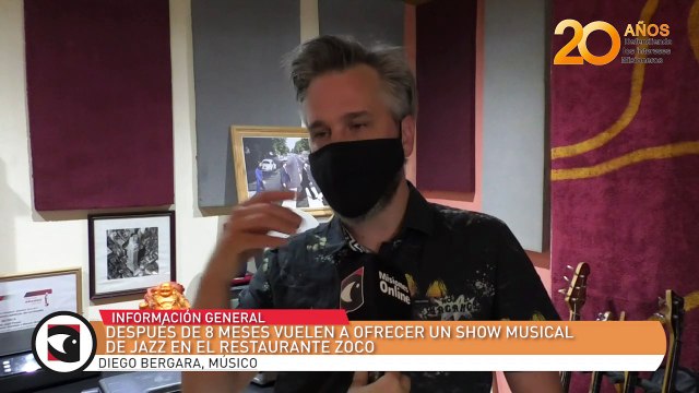 Después de 8 meses vuelen a ofrecer un show musical de Jazz en el restaurante Zoco