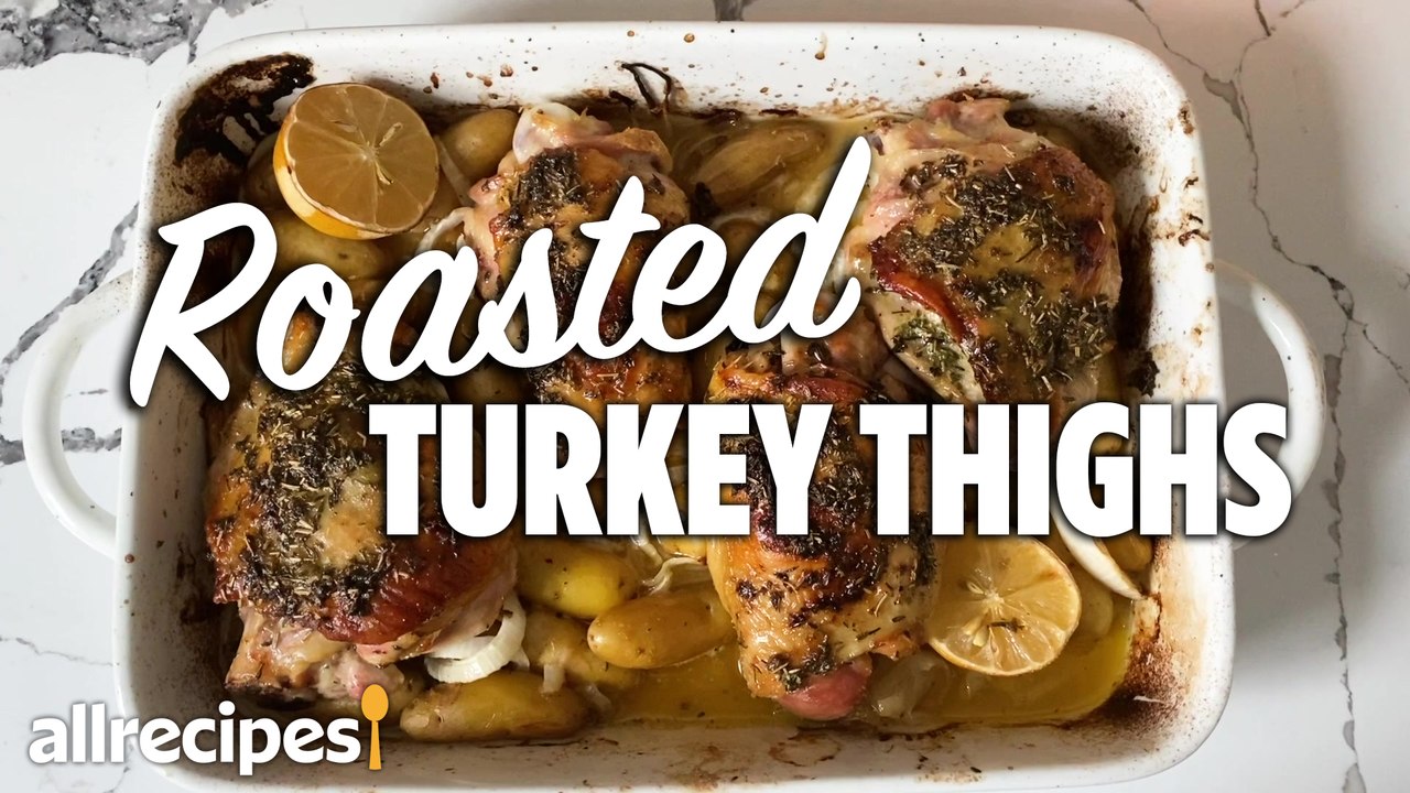 Herb-Roasted Turkey Thighs