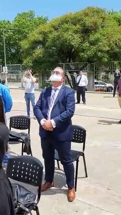 El acto en el Museo Malvinas por el bicentenario del izamiento de la bandera argentina en las islas