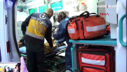 Evlerinin yandığını gören Hazal, baygınlık geçirdi