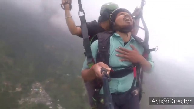 Paragliding new video 2020|funny paragliding|scared man|paragliding india|funny man try paragliding first time