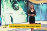 Cae ladrón de autopartes en La Victoria