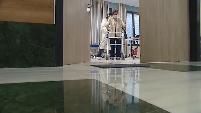 Una residencia de Madrid alberga a mayores con coronavirus