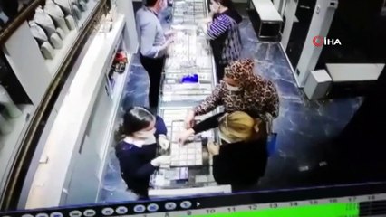 Kuyumcu çetesi tutuklandı...Hırsızlık anları kamerada