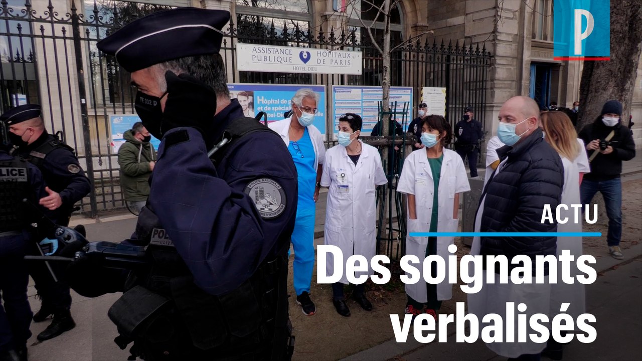 Fermeture des urgences de l’Hôtel-Dieu : les manifestants verbalisés