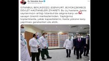 Bakan Koca’dan hastaneleri ziyaret paylaşımı