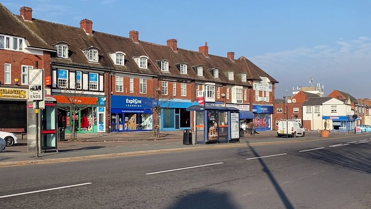 Birmingham during the start of Lockdown 2