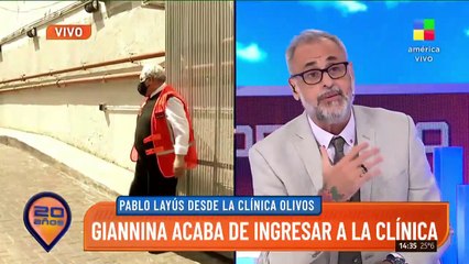 El ingreso de Giannina Maradona a la clínica