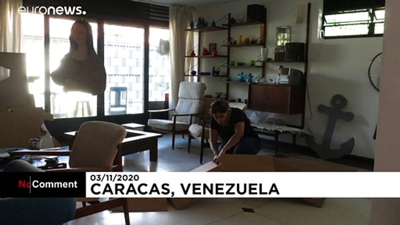 Caracas: Kunst an der Bushaltestelle gegen Armut und Chaos