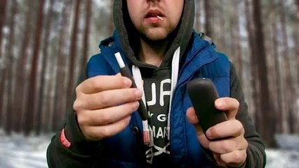  SMOKE IQOS 3 DUO IN WINTER IN THE FOREST [ Smoking ASMR ]