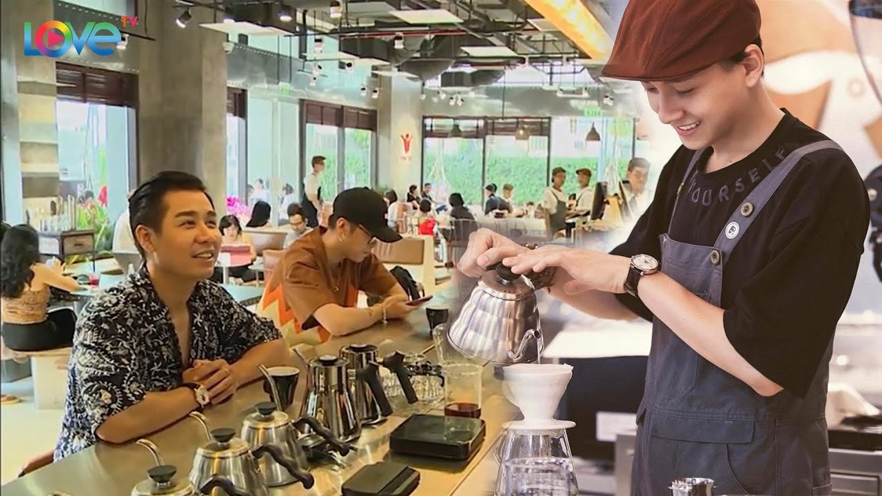 Không những đẹp trai hát hay, Ngô Kiến Huy còn mở cả quán cafe tiền tỉ giữa lòng trung tâm TPHCM