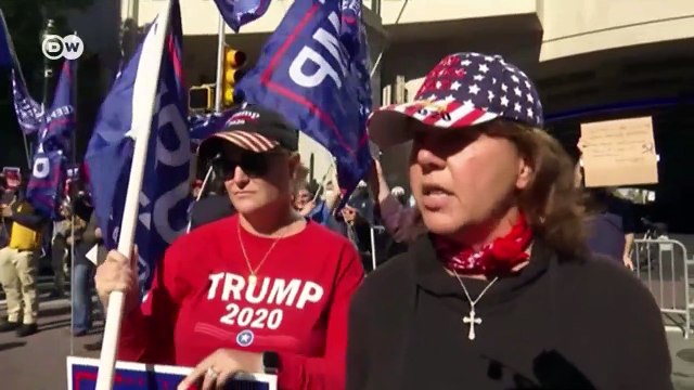 Гудбай, Трамп, или Как президента США заподозрили во лжи и выкинули из эфира. DW Новости (06.11.20)