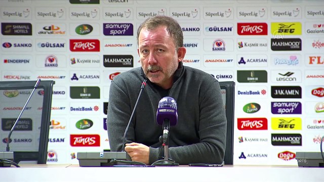 Gaziantep FK - Beşiktaş maçının ardından - Sergen Yalçın - GAZİANTEP