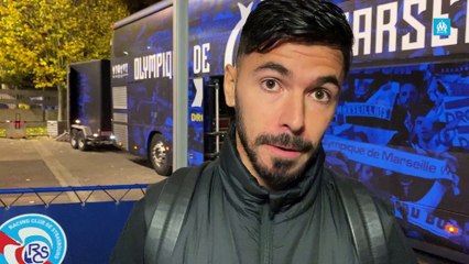 Strasbourg - OM (0-1) : La réaction de Morgan Sanson