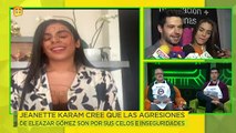 Jeanette Karam revela que también fue víctima de violencia por parte de Eleazar Gómez.| Ventaneando