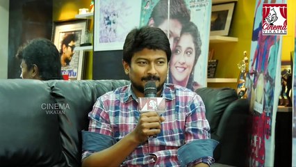 இப்போது படத்தைவிட அரசியலில் தான் அதிக காமெடி நடக்கிறது!  - உதயநிதி ஸ்டாலின்