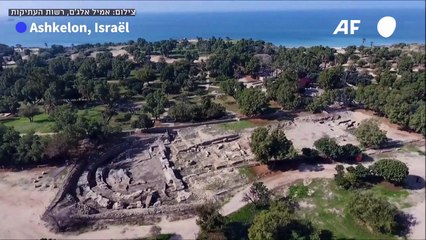 Israël met au jour les vestiges d'une basilique vieille de 2.000 ans à Ashkelon