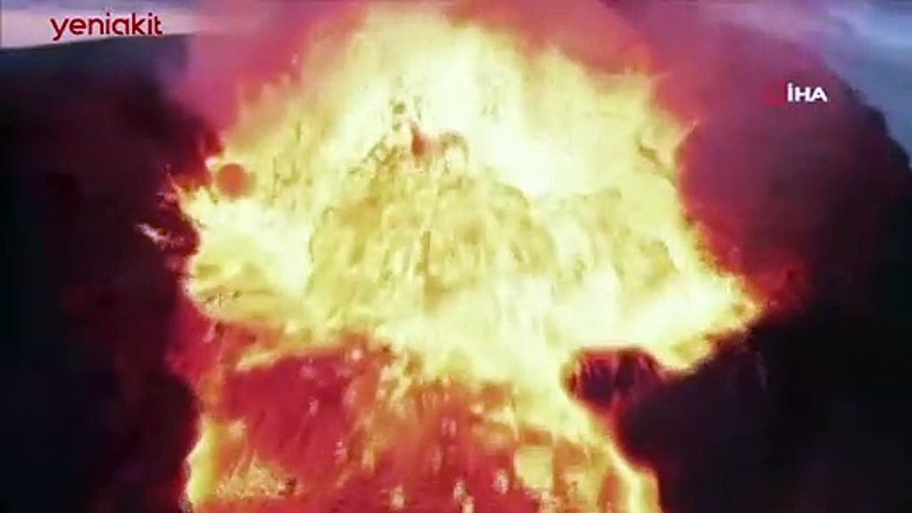 İzlanda'daki yanavardağ İHA ile görüntülendi! Ortaya muhteşem manzaralar çıktı