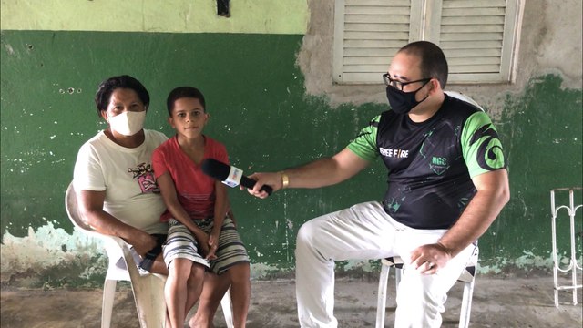 ESCOLA E REFORÇO: CRIANÇA DE 10 ANOS FAZ APELO PARA CONSEGUIR BICICLETA EM PEDRAS DE FOGO