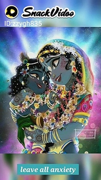 Krishna pray snack videos