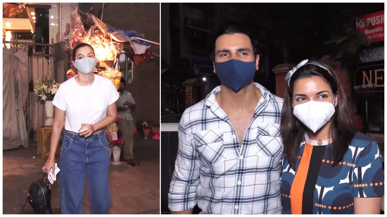 Gauahar Khan Snapped, Vivek Dahiya Snapped With Sister; Reveals He's Missing Wife Divyanka Tripathi