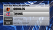 Orioles @ Twins Game Preview for MAY 26 -  1:10 PM ET