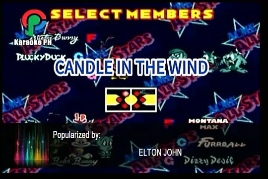 Elton John Candle In The Wind Karaoke