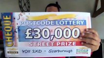 Scarborough Postcode Lottery Prize Winners
