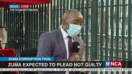 Former President Zuma back in the dock
