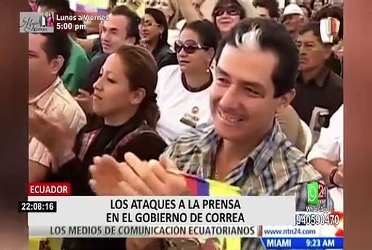 Ecuador: Rafael Correa acosó y puso restricciones a la prensa
