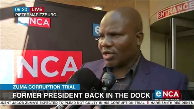 ANC KZN secretary speaks on Zuma trial