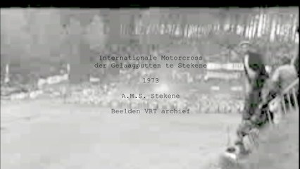 Motocross Stekene  - 1973