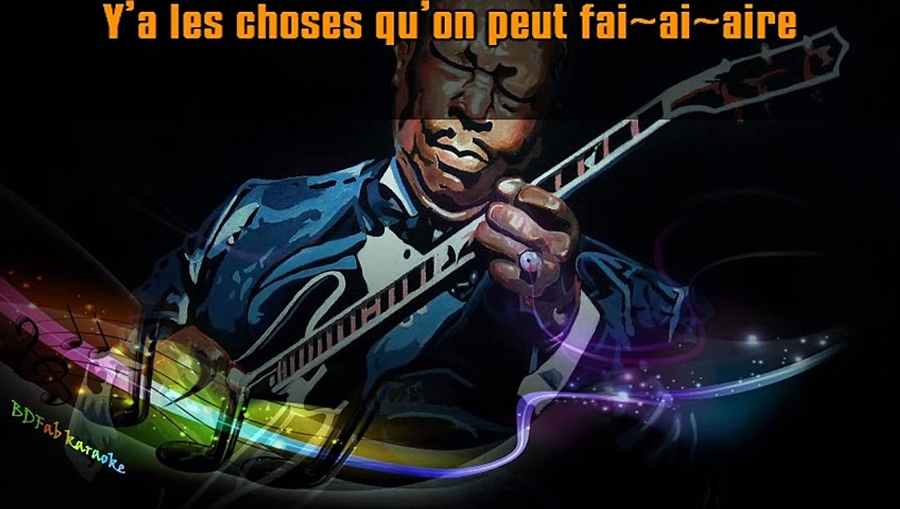 KARAOKE Jean-Jacques Goldman - Peur de rien blues