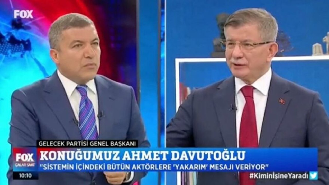 Davutoğlu: Binali Yıldırım, Süleyman Soylu ve Berat Albayrak bana kumpas kurdu